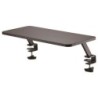Soporte Elevador de Monitor - Riser - Estante de Sobremesa de Tipo Mordaza - Extra Ancho de 65cm - para Monitores de hasta 34