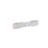 MSBXW Blanco  Barra de Sonido RGB  Bluethooth 5.0+Jack 3.5  Sonido DSP 10W