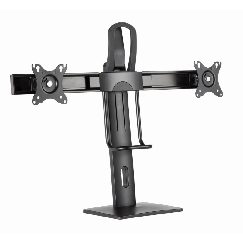 MS-D2-01 soporte para monitor 68 6 cm (27") Escritorio Negro