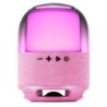 MS-FLOW  Altavoz Portátil Bluetooth 15W  Iluminación Orbilight RGB 360°  Sonido Potente con Driver DeepBass 57mm  Altavoz Gam