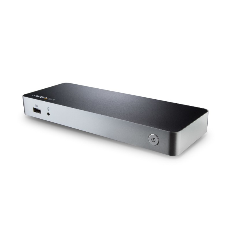 Docking Station USB C para 2 Monitores - PD de 60 W para Portátil Windows - Replicador de Puertos USB Tipo C a HDMI/DVI - USB