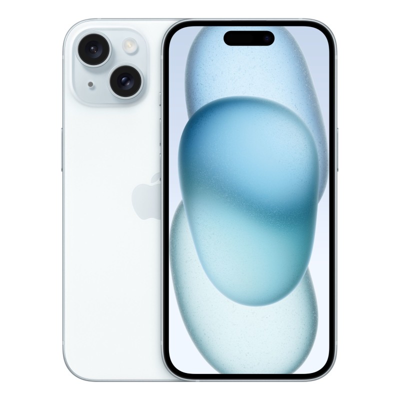 iPhone 15 15 5 cm (6.1") SIM doble iOS 17 5G USB Tipo C 128 GB Azul