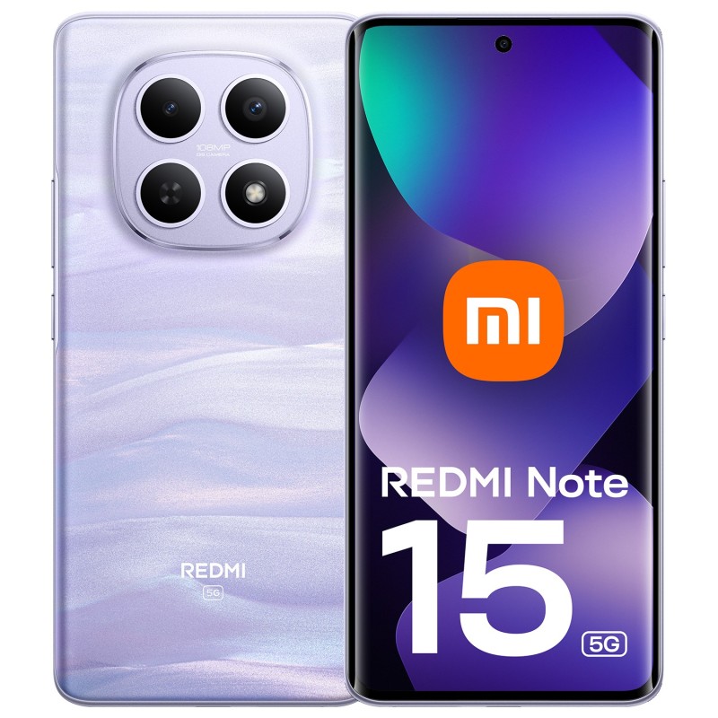 Redmi Note 15 5G 17 2 cm (6.77") 12 GB 512 GB 5520 mAh Púrpura