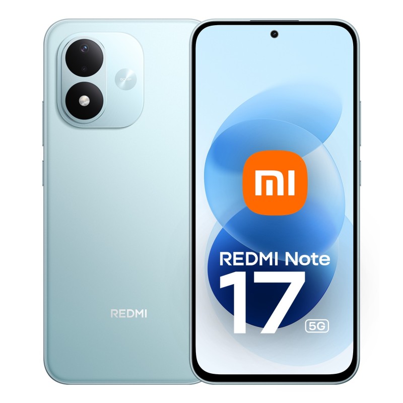 Redmi Note 17 5G 17 8 cm (6.99") SIM doble USB Tipo C 6 GB 256 GB 7700 mAh Verde azulado