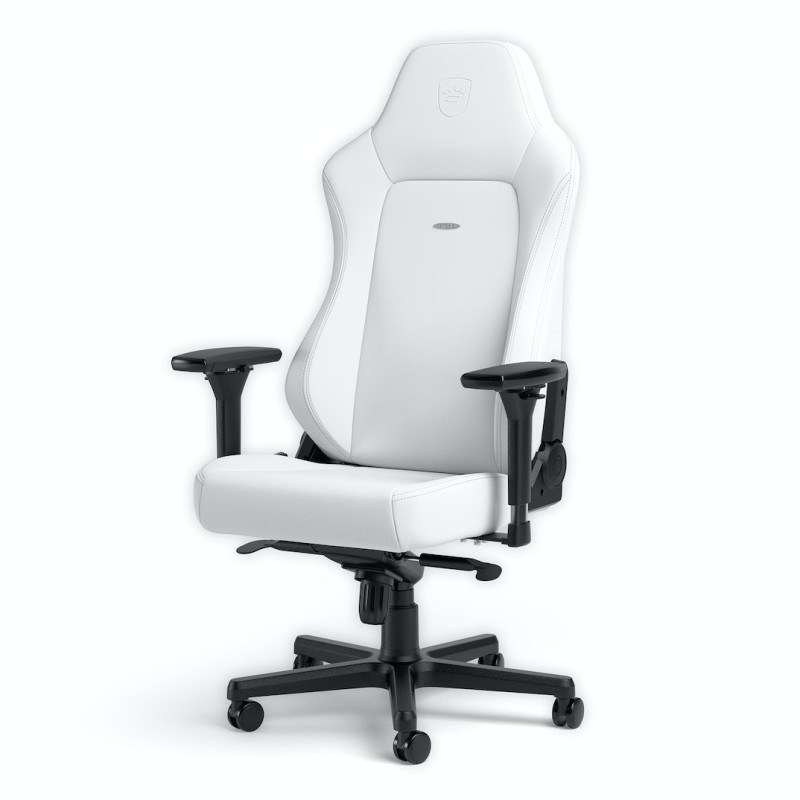 NBL-HRO-PU-WED silla para videojuegos Silla para videojuegos de PC Asiento acolchado Blanco