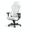 NBL-HRO-PU-WED silla para videojuegos Silla para videojuegos de PC Asiento acolchado Blanco