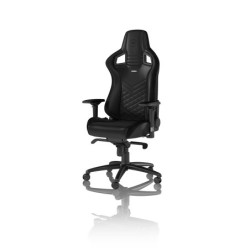 EPIC Silla para videojuegos de PC Asiento acolchado Negro
