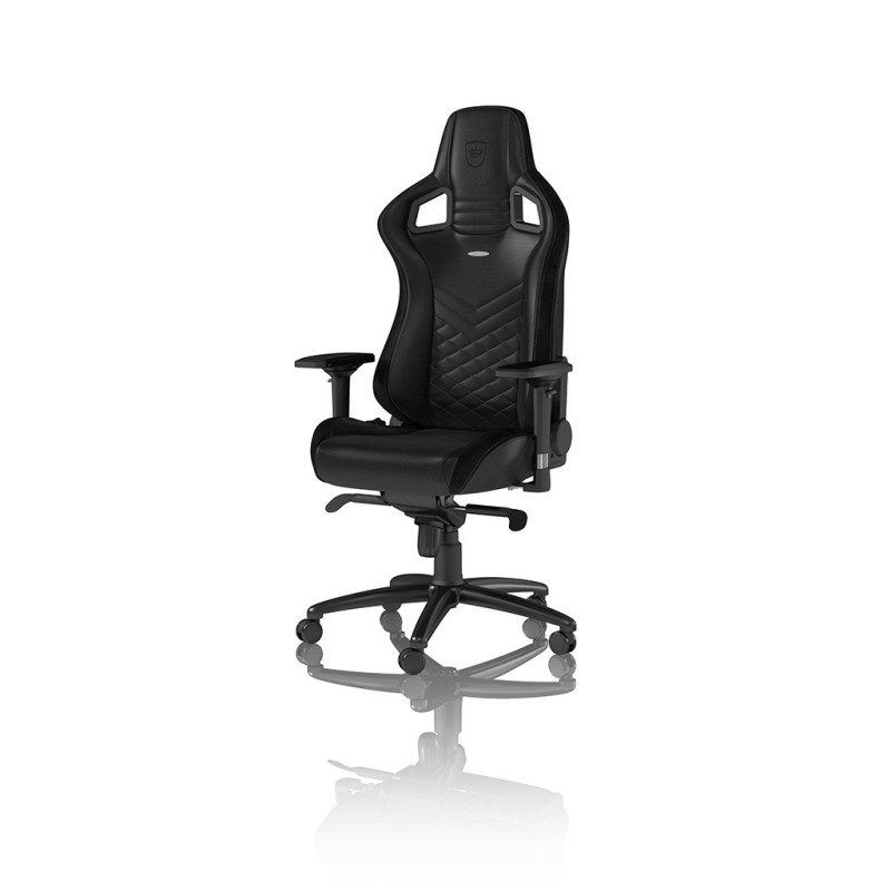 EPIC Silla para videojuegos de PC Asiento acolchado Negro