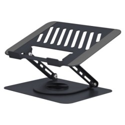 NBSTAND360 soporte para ordenador portátil Soporte para ordenador portátil y tableta Negro 38 1 cm (15")