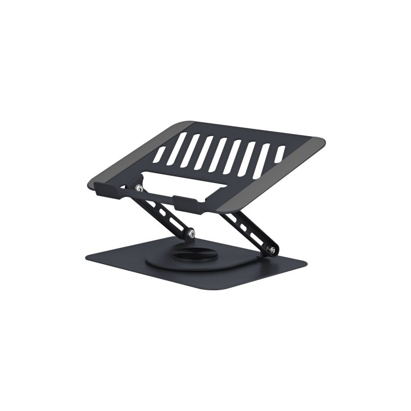 NBSTAND360 soporte para ordenador portátil Soporte para ordenador portátil y tableta Negro 38 1 cm (15")