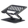 NBSTAND360 soporte para ordenador portátil Soporte para ordenador portátil y tableta Negro 38 1 cm (15")