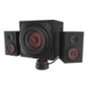 Helium 610BT conjunto de altavoces 60 W PC/ordenador portátil Negro  Rojo 2.1 canales De 2 vías 30 W Bluetooth