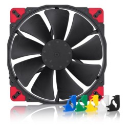 NF-A20 PWM CH.BK.S sistema de refrigeración para ordenador Carcasa del ordenador Ventilador 20 cm Negro