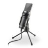 MS120 USB Negro Micrófono para crear podcasts