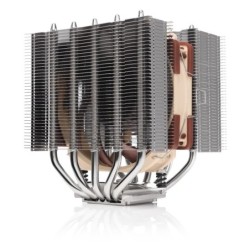 NH-D12L sistema de refrigeración para ordenador Procesador Refrigerador de aire Aluminio  Beige  Marrón