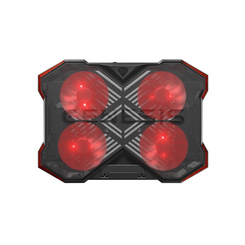Oxid 260 almohadilla fría 43 9 cm (17.3") 1010 RPM Negro  Rojo