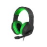 Argon 200 Auriculares Alámbrico Diadema Juego Negro  Verde
