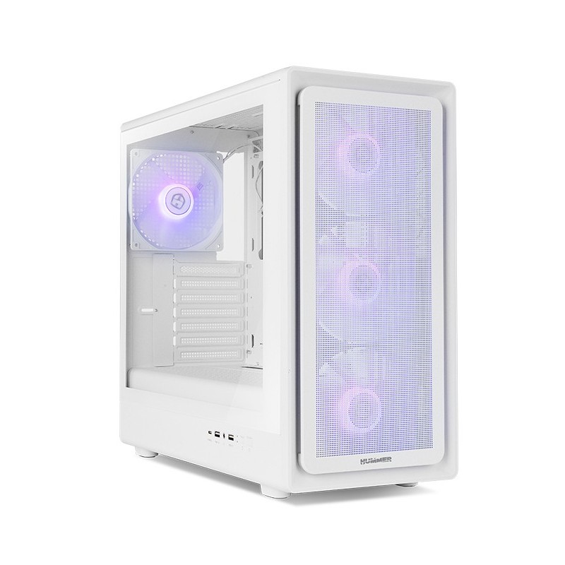 Hummer NXHUMMERAEROWH carcasa de ordenador Midi Tower Blanco