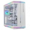 Hummer Semitorre ATX cristal curvo ARGB Blnc