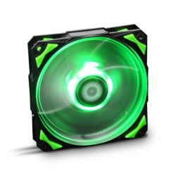 Hummer H-Fan LED Carcasa del ordenador Ventilador 12 cm Negro  Verde  Blanco