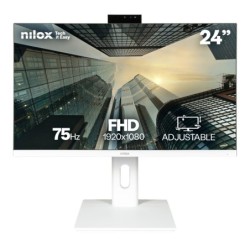NXM24REGWEB01W pantalla para PC 60 5 cm (23.8") 1920 x 1080 Pixeles Full HD LED Blanco