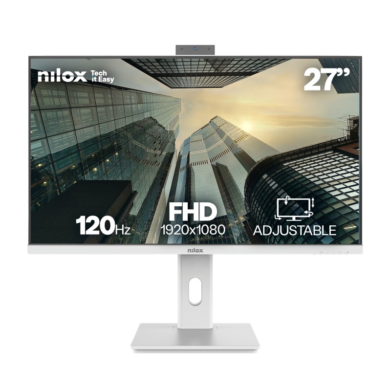 NXM27RWEB02W pantalla para PC 68 6 cm (27") 1920 x 1080 Pixeles Full HD LED Blanco