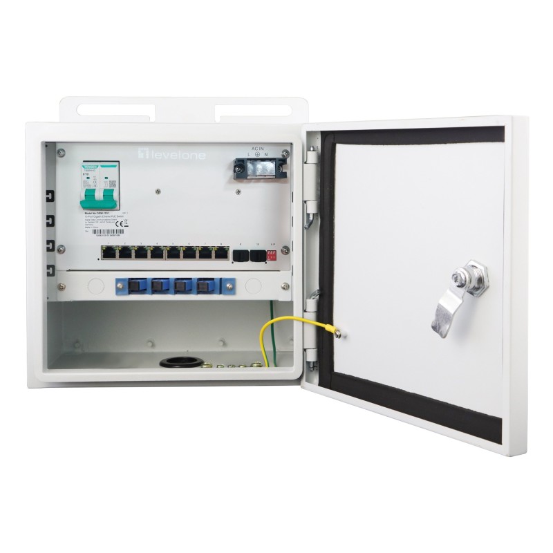 OSW-1031 switch No administrado 2.5G Ethernet (100/1000/2500) Energía sobre Ethernet (PoE) Negro