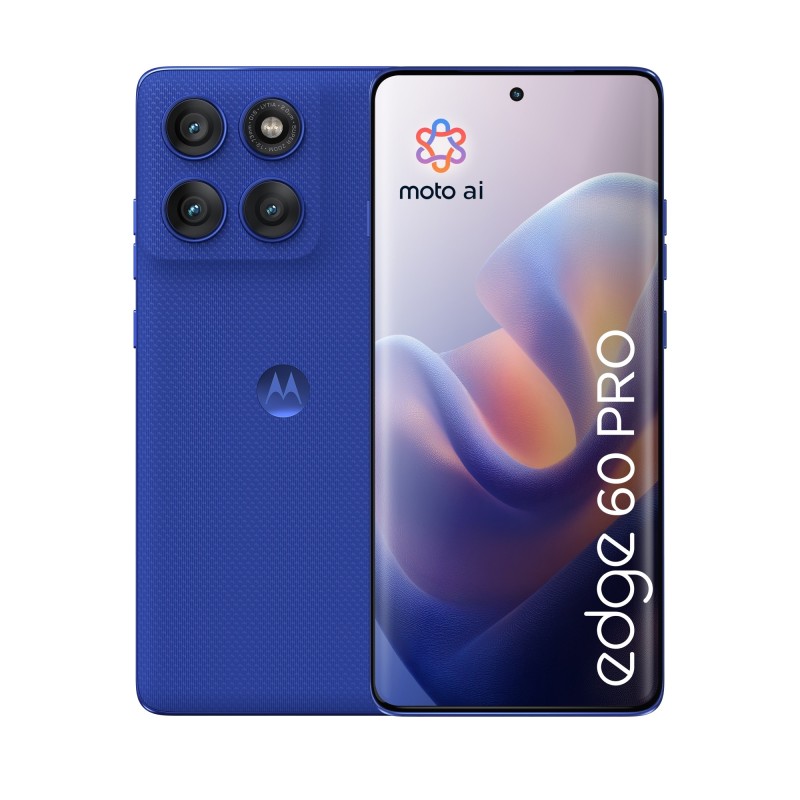 edge 60 pro 16 9 cm (6.67") SIM doble Android 15 5G USB Tipo C 12 GB 512 GB 6000 mAh Azul