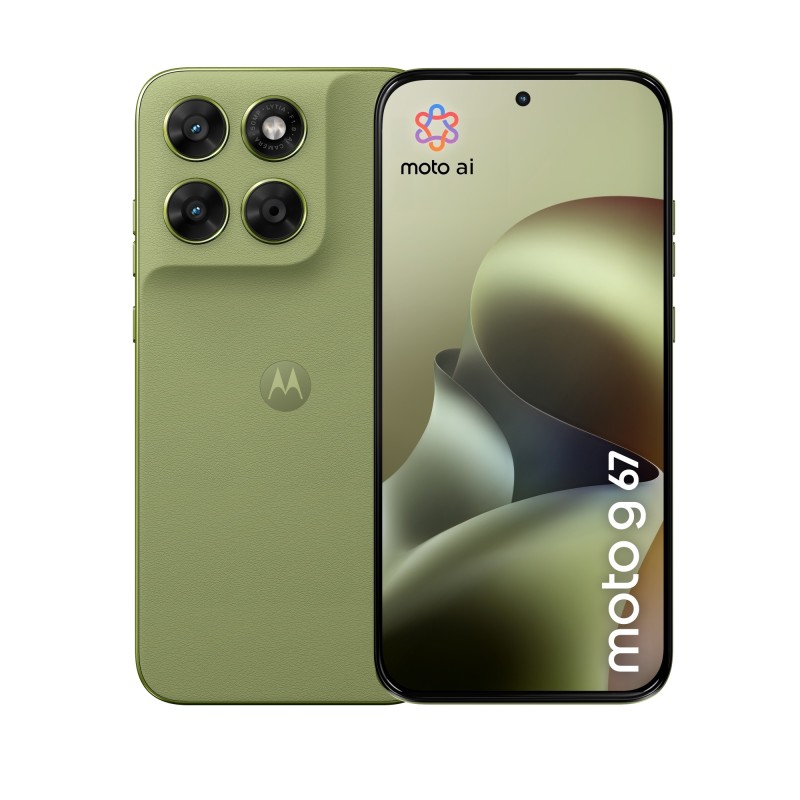 moto g67 17 3 cm (6.8") Ranura híbrida Dual SIM Android 16.0 5G USB Tipo C 4 GB 256 GB 5200 mAh Verde