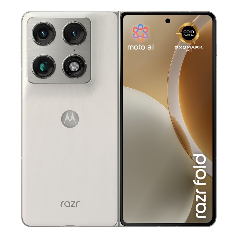 razr fold 20 6 cm (8.09") SIM doble Android 16.0 5G USB Tipo C 16 GB 512 GB 6000 mAh Blanco