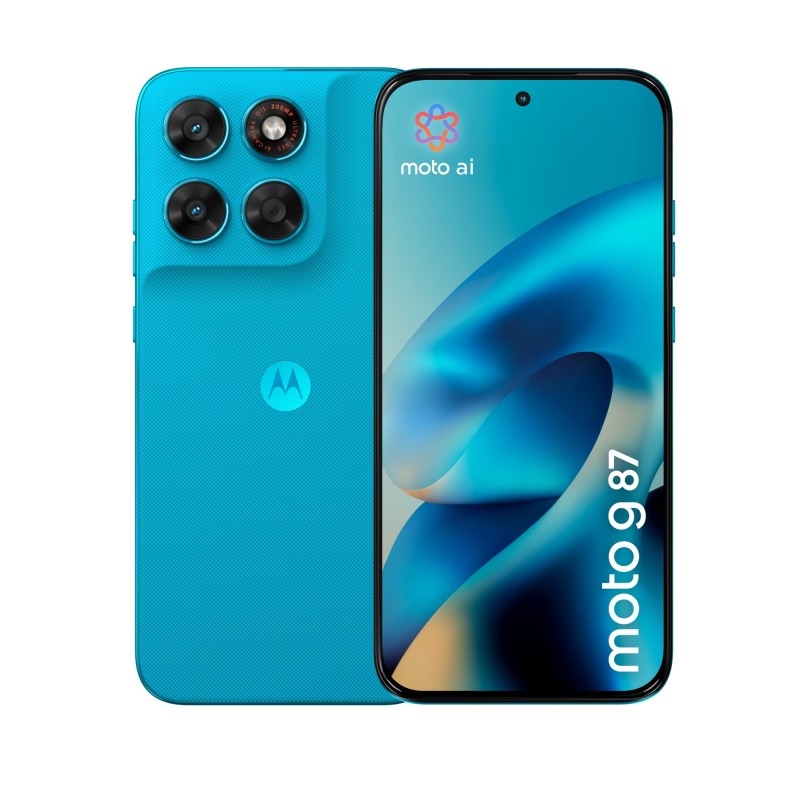 moto g87 17 2 cm (6.78") Ranura híbrida Dual SIM Android 16.0 5G USB Tipo C 8 GB 256 GB 5200 mAh Azul