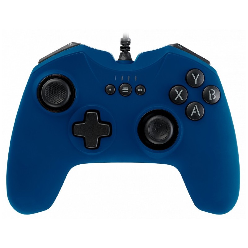 PCGC-100BLUE mando y volante Azul USB Gamepad Analógico PC