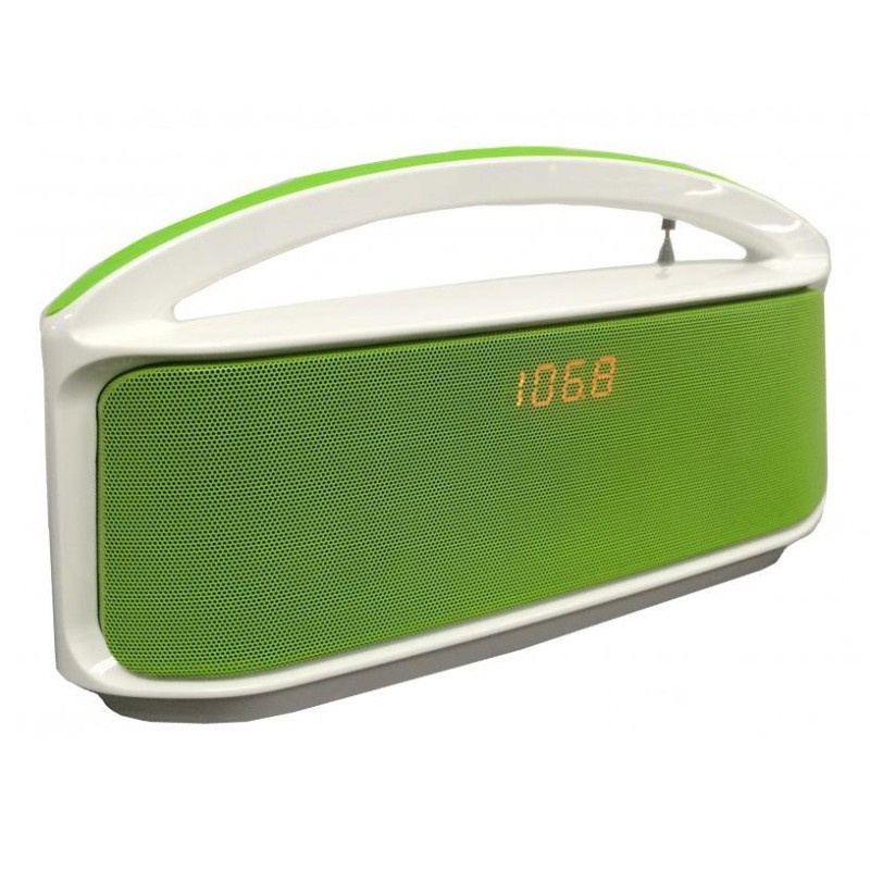 PD-40 BT altavoz portátil o de fiesta Altavoz portátil estéreo Verde  Blanco 10 W