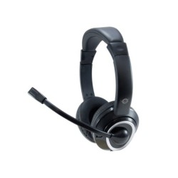 POLONA Auriculares Alámbrico Diadema Llamadas/Música USB tipo A Negro