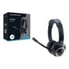 POLONA02B auricular y casco Auriculares Alámbrico Diadema Juego Negro