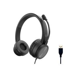 POLONA05B auricular y casco Auriculares Alámbrico Diadema Llamadas/Música USB tipo A Negro