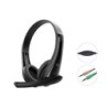 POLONA06B3T auricular y casco Auriculares Alámbrico Diadema Llamadas/Música Negro
