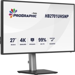 PROGRAPHIC HB2701UHSNP-B1 pantalla para PC 68 6 cm (27") 3840 x 2160 Pixeles 4K Ultra HD LCD Negro