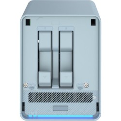 QMiroPlus-201W NAS Escritorio Intel® Celeron® J4125 4 GB DDR4 0 TB QNAP Turbo System Azul