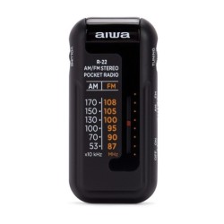 R-22BK radio Personal Analógica Negro