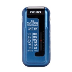 R-22BL radio Personal Analógica Azul