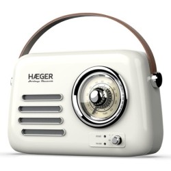 RB-CRE.003A radio Portátil Analógica Crema de color
