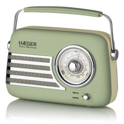 RB-GRE.001A radio Portátil Analógica Verde