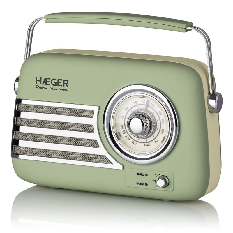 RB-GRE.001A radio Portátil Analógica Verde