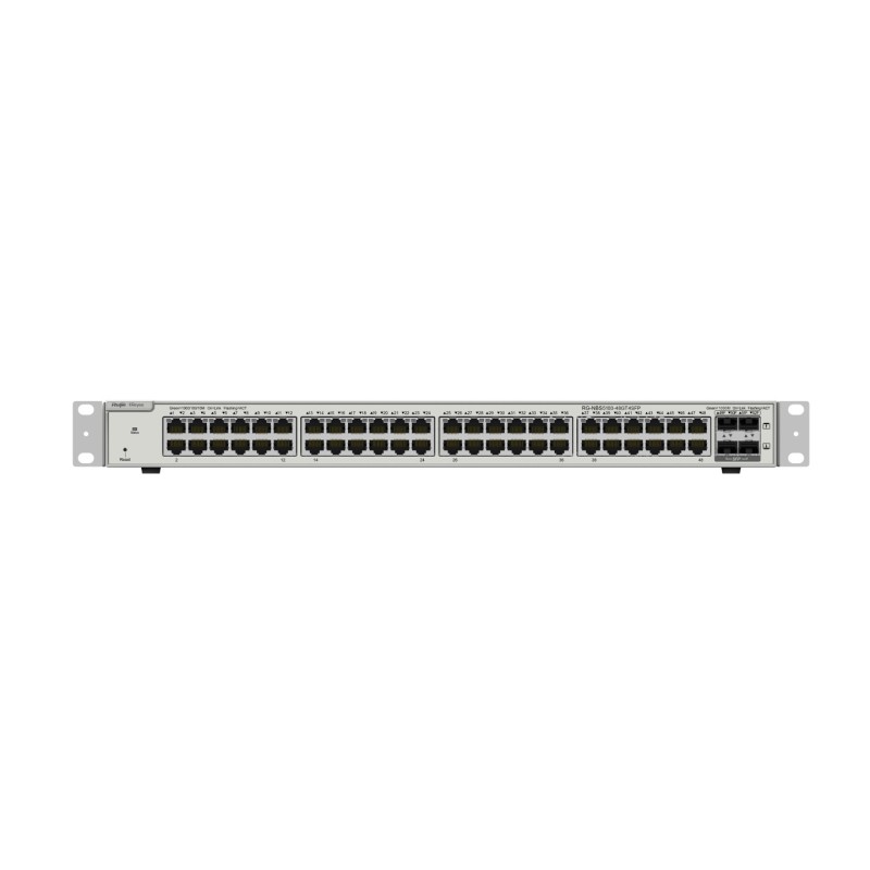 RG-NBS5100-48GT4SFP switch Gestionado L3 Gigabit Ethernet (10/100/1000) Negro