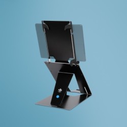 Soporte para tablet y portátil R-Go Riser Duo  apto para pantallas de 10-22 pulgadas  negro