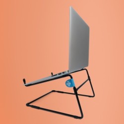 Soporte para portátil R-Go Steel Office  apto para 10-22 pulgadas  negro