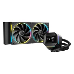 LM240 Procesador Kit de refrigeración líquida 12 cm Negro 1 pieza(s)