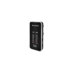 RPC6SL radio Portátil Analógico y digital Negro  Gris