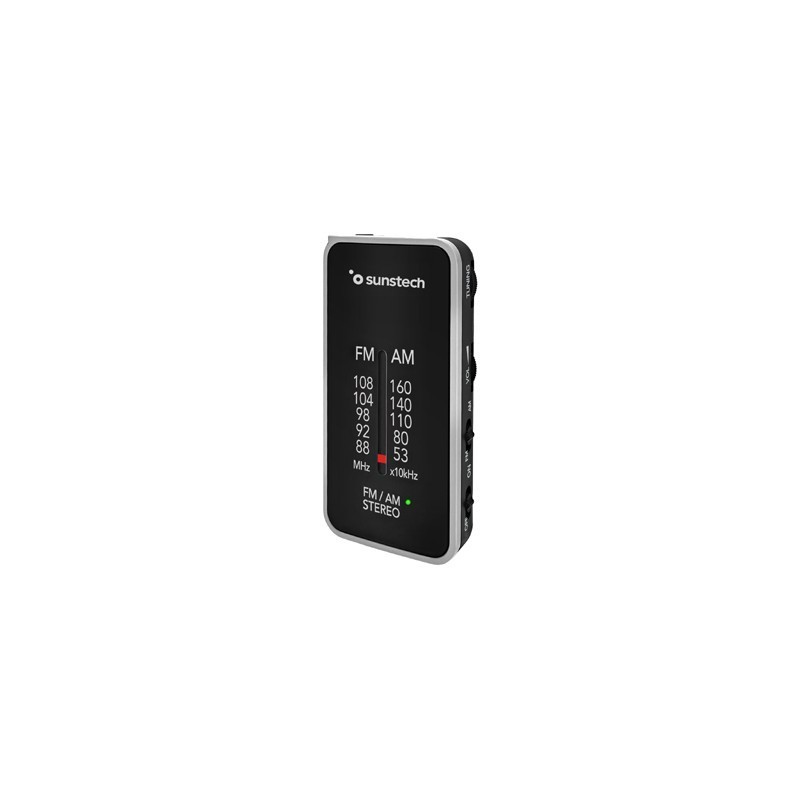 RPC6SL radio Portátil Analógico y digital Negro  Gris